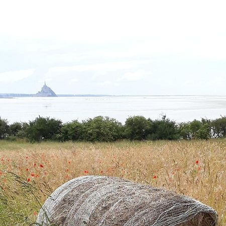 Gite La Bulle En Baie, Proche Mont Saint-Michel, Au Calme, Pour 4 Pers Crollon Kültér fotó