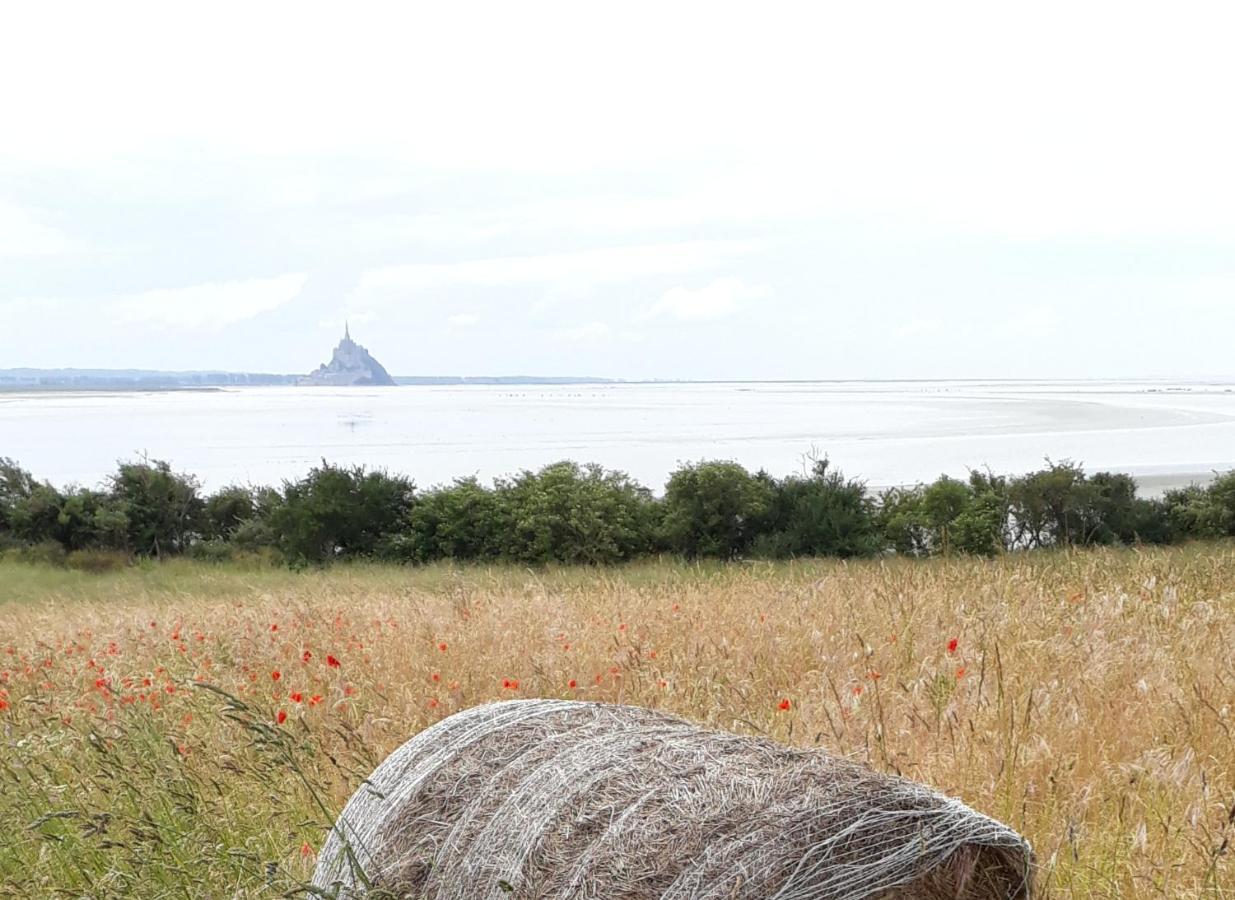 Gite La Bulle En Baie, Proche Mont Saint-Michel, Au Calme, Pour 4 Pers Crollon Kültér fotó